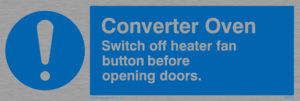 MM193: Converter oven switch off