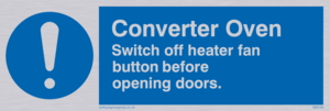 MM193: Converter oven switch off