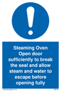 MM194: Steaming oven break seal