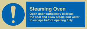 MM194: Steaming oven break seal