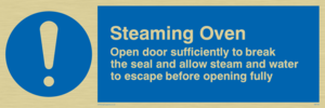 MM194: Steaming oven break seal