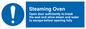 MM194: Steaming oven break seal