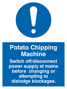MM195: potato chipping machine rules