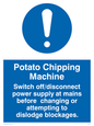 MM195: potato chipping machine rules