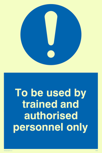 MM294: Used by trained personnel only
