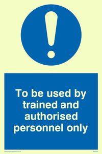 MM294: Used by trained personnel only