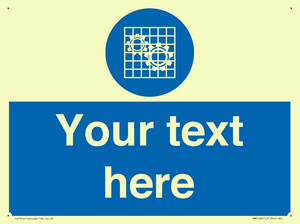 MM5166: Custom Machine Guards Required Sign