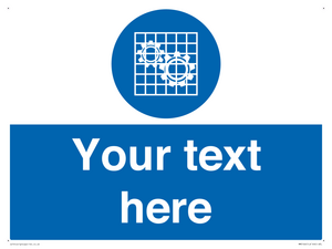 MM5166: Custom Machine Guards Required Sign