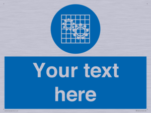 MM5166: Custom Machine Guards Required Sign