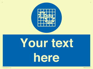 MM5166: Custom Machine Guards Required Sign