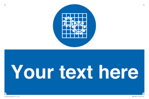 MM5166: Custom Machine Guards Required Sign