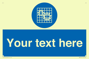 MM5166: Custom Machine Guards Required Sign