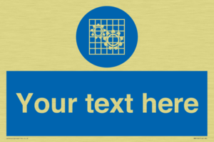 MM5166: Custom Machine Guards Required Sign