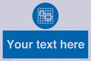 MM5166: Custom Machine Guards Required Sign