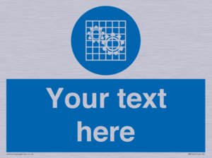 MM5166: Custom Machine Guards Required Sign