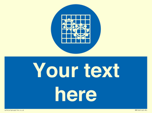 MM5166: Custom Machine Guards Required Sign