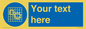 MM5166: Custom Machine Guards Required Sign