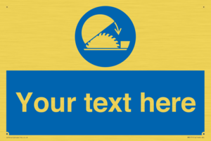 MM5171: Custom Saw Sign