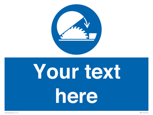 MM5171: Custom Saw Sign