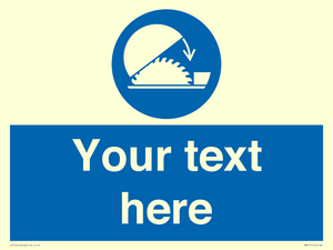 MM5171: Custom Saw Sign