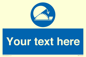 MM5171: Custom Saw Sign