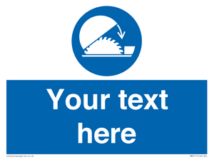 MM5171: Custom Saw Sign