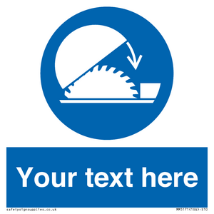 MM5171: Custom Saw Sign