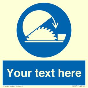 MM5171: Custom Saw Sign