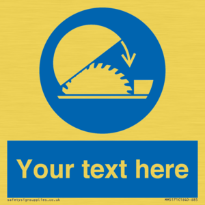 MM5171: Custom Saw Sign