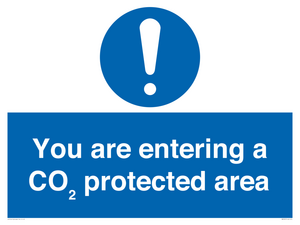 MN7907: You are entering a CO₂ protected area