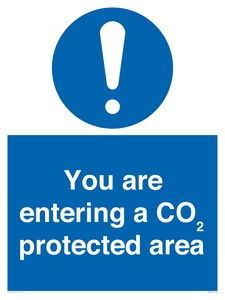MN7907: You are entering a CO₂ protected area