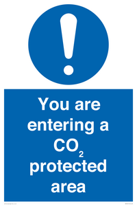 MN7907: You are entering a CO₂ protected area