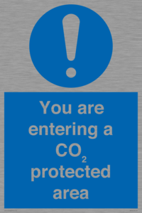 MN7907: You are entering a CO₂ protected area