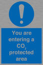 MN7907: You are entering a CO₂ protected area