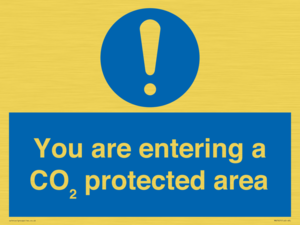MN7907: You are entering a CO₂ protected area