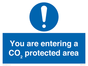 MN7907: You are entering a CO₂ protected area