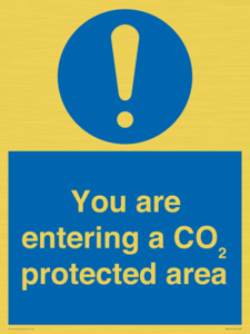 MN7907: You are entering a CO₂ protected area