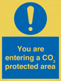 MN7907: You are entering a CO₂ protected area