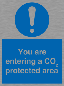 MN7907: You are entering a CO₂ protected area