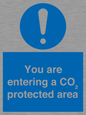 MN7907: You are entering a CO₂ protected area