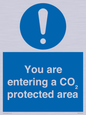 MN7907: You are entering a CO₂ protected area