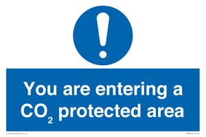 MN7907: You are entering a CO₂ protected area