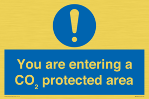 MN7907: You are entering a CO₂ protected area