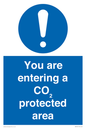 MN7907: You are entering a CO₂ protected area