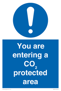 MN7907: You are entering a CO₂ protected area