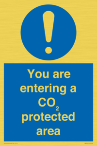 MN7907: You are entering a CO₂ protected area