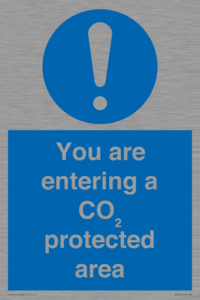 MN7907: You are entering a CO₂ protected area