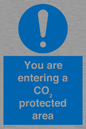 MN7907: You are entering a CO₂ protected area