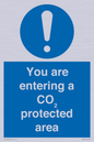 MN7907: You are entering a CO₂ protected area