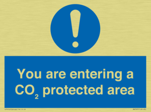 MN7907: You are entering a CO₂ protected area